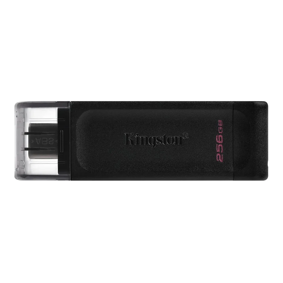 זיכרון נייד Kingston DataTraveler 70 USB-C 256GB שחור