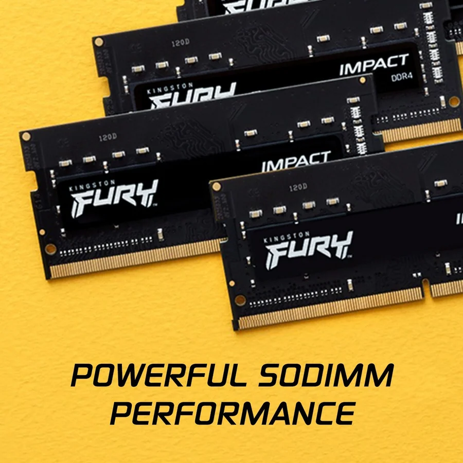 Kingston FURY Impact DDR4 8GB 3200MHz CL20 SODIMM Memory