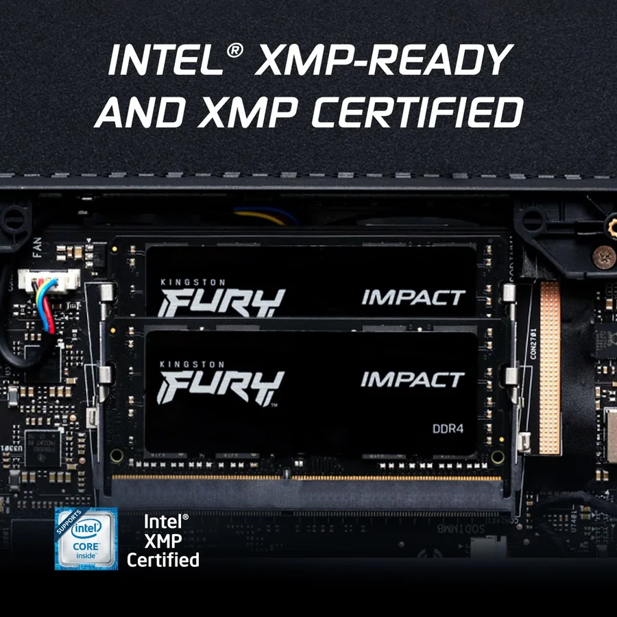 Kingston FURY Impact DDR4 8GB 3200MHz CL20 SODIMM Memory