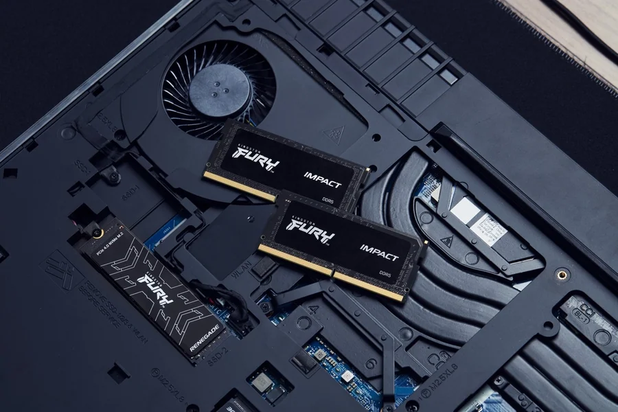 זיכרון SODIMM Kingston FURY Impact DDR5 32GB (2x16GB) 4800MHz CL38 Kit