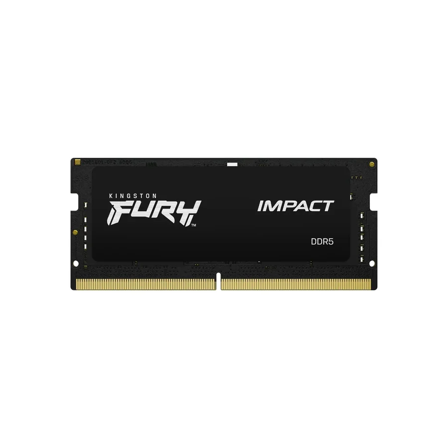 זיכרון SODIMM Kingston FURY Impact 32GB DDR5 5600MHz CL40 PnP