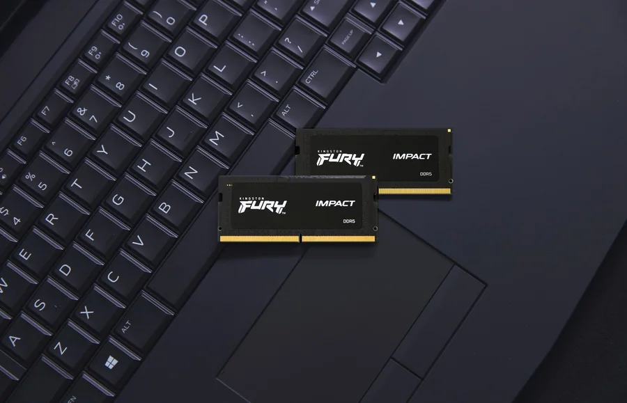Kingston FURY Impact 16GB DDR5-6400 CL38 SODIMM Laptop Memory Module XMP