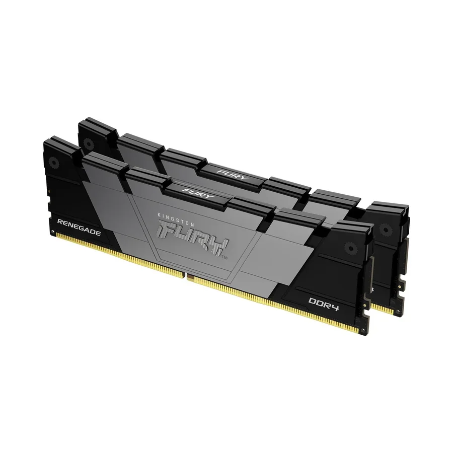 Kingston FURY Renegade DDR4 32GB Kit (2x16) 3200MHz CL16 1Gx8 Black Desktop Memory