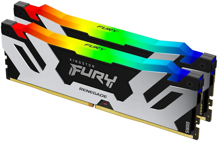 Оперативная память Kingston FURY Renegade RGB DDR5 96GB (2x48GB) 6000MHz CL32