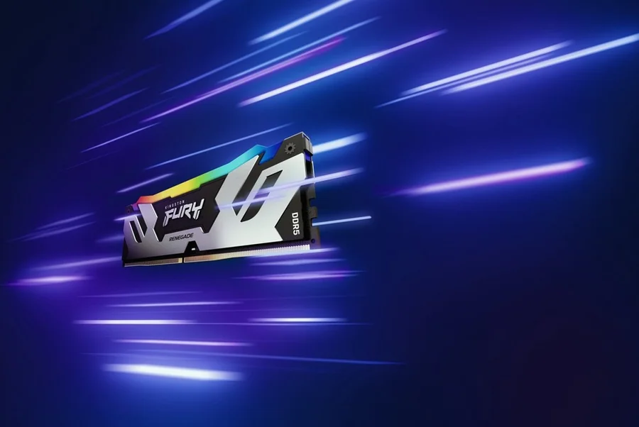 זיכרון לנייח DRAM Kingston FURY Renegade RGB DDR5 32GB (2x16GB) 7200MHz CL38