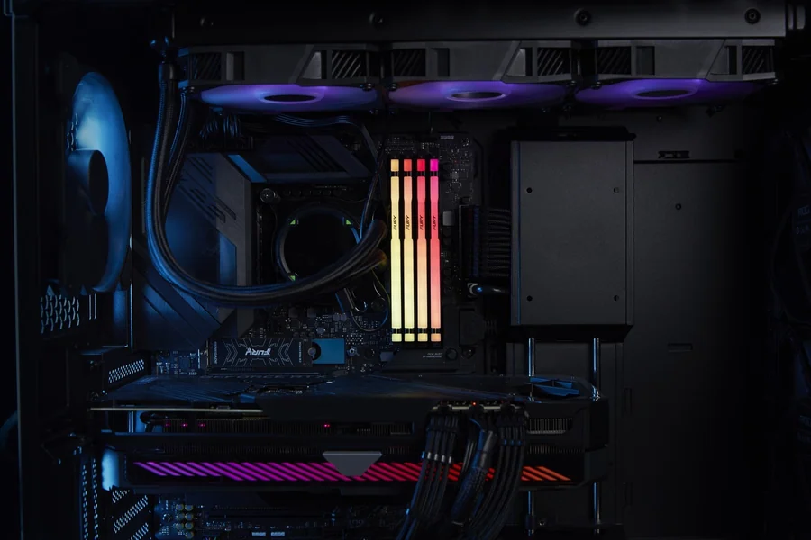 Оперативная память Kingston FURY Beast RGB DDR5 8GB 5600MHz CL40