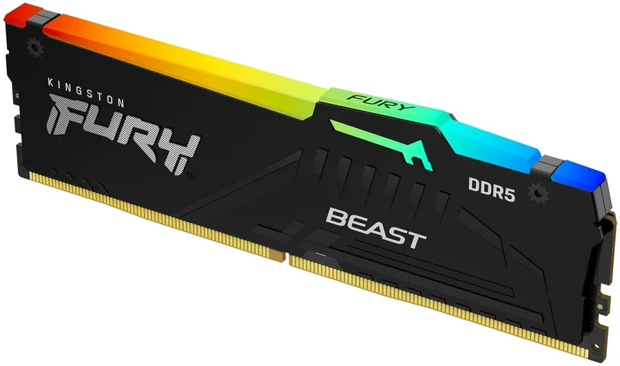 Оперативная память Kingston FURY Beast RGB DDR5 8GB 5600MHz CL40