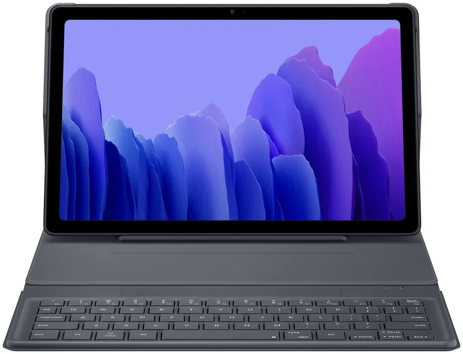 Клавиатура Samsung Galaxy Tab A7 Book Cover Keyboard EF-DT500 серая