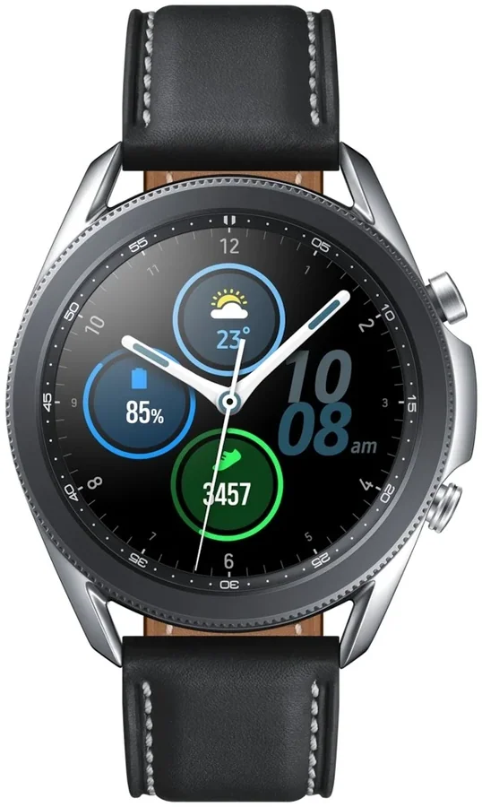 שעון חכם Samsung Galaxy Watch3 Bluetooth 45mm SM-R840 כסוף