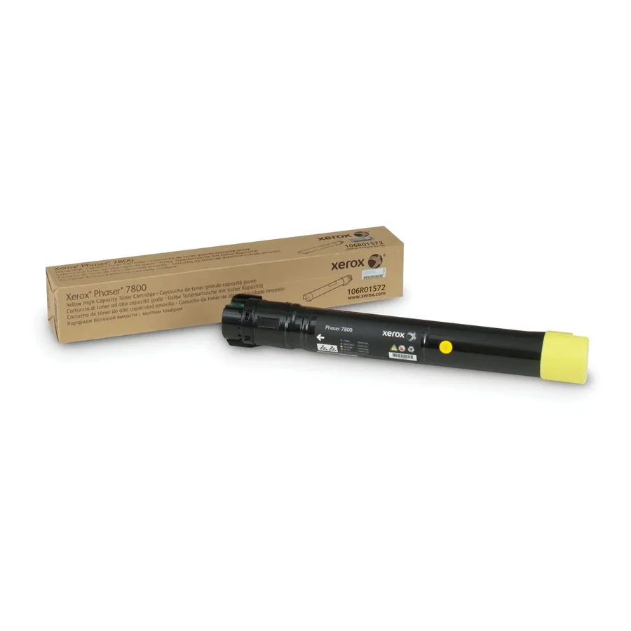 Тонер-картридж Xerox Phaser 7800 Yellow High Capacity Toner