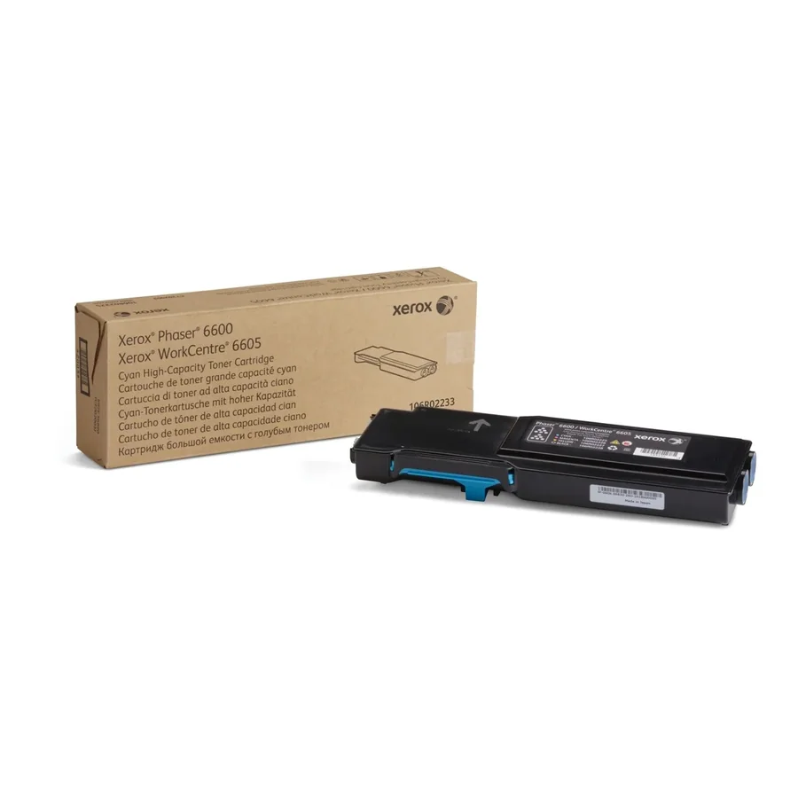 Тонер-картридж Xerox Phaser 6600 WorkCentre 6605 Cyan High Capacity Toner