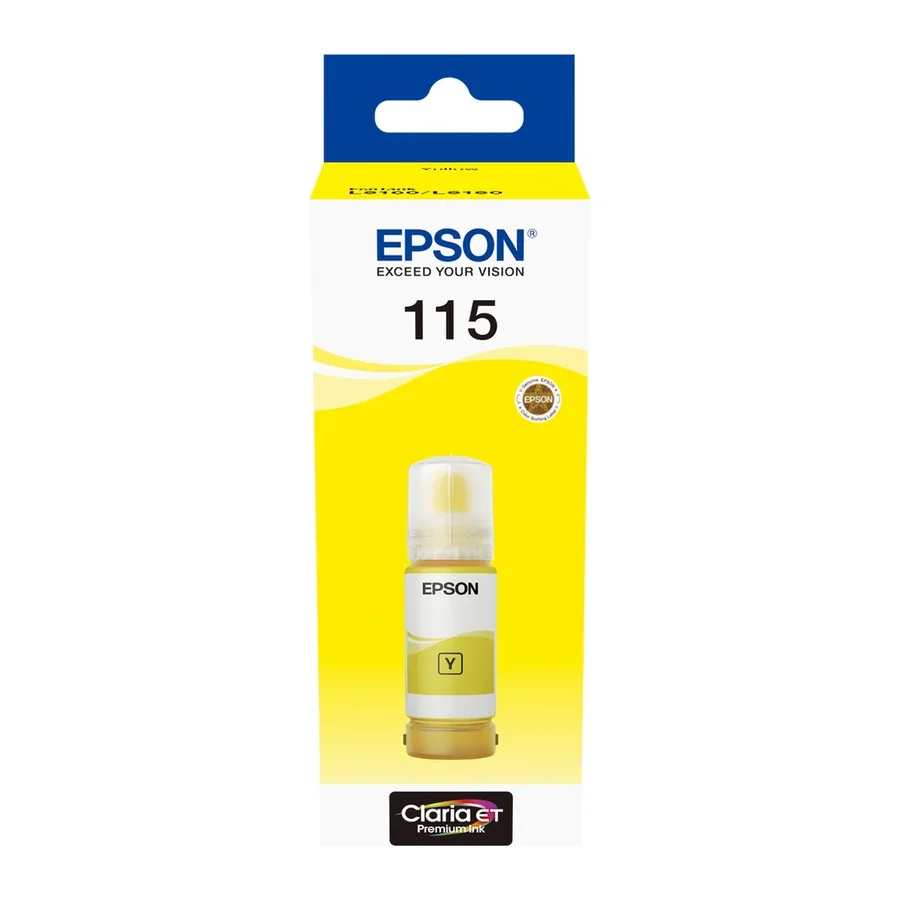 Epson 115 EcoTank Yellow 70ml Original Ink Bottle