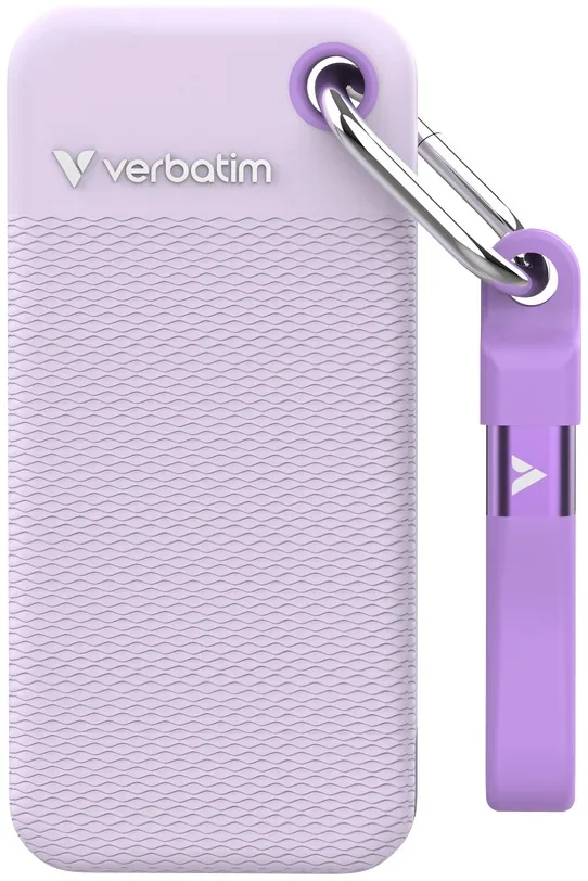 Verbatim Pocket SSD USB 3.2 Gen 2 1TB Purple External SSD