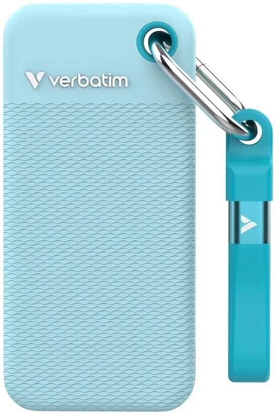 Verbatim Pocket SSD USB 3.2 Gen 2 1TB Polar Blue External SSD