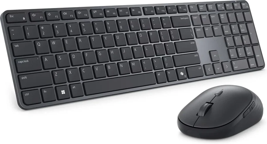 Беспроводной комплект клавиатура и мышь Dell Pro 7 Slim Keyboard and Mouse KM726
