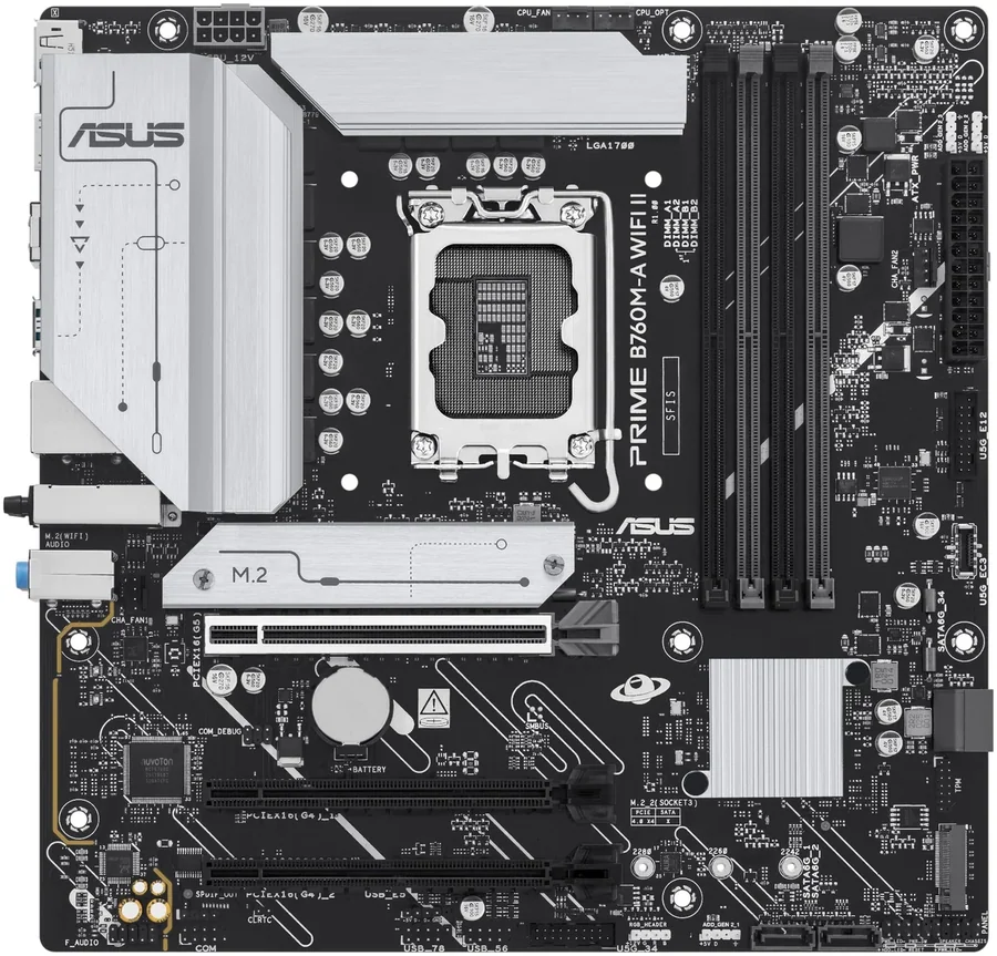Материнская плата Asus PRIME B760M-A WIFI II