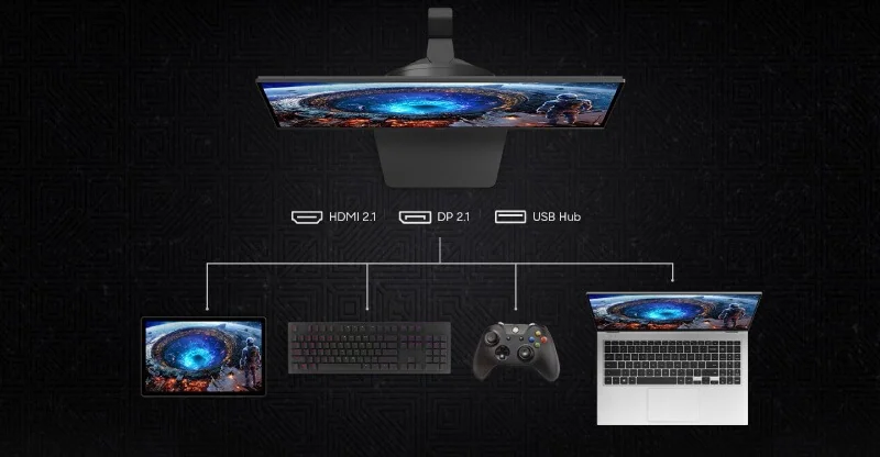 מסך מחשב לגיימינג Samsung Odyssey G8 G80HF 27