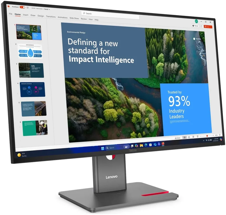 מסך מחשב Lenovo ThinkVision P27UD-40