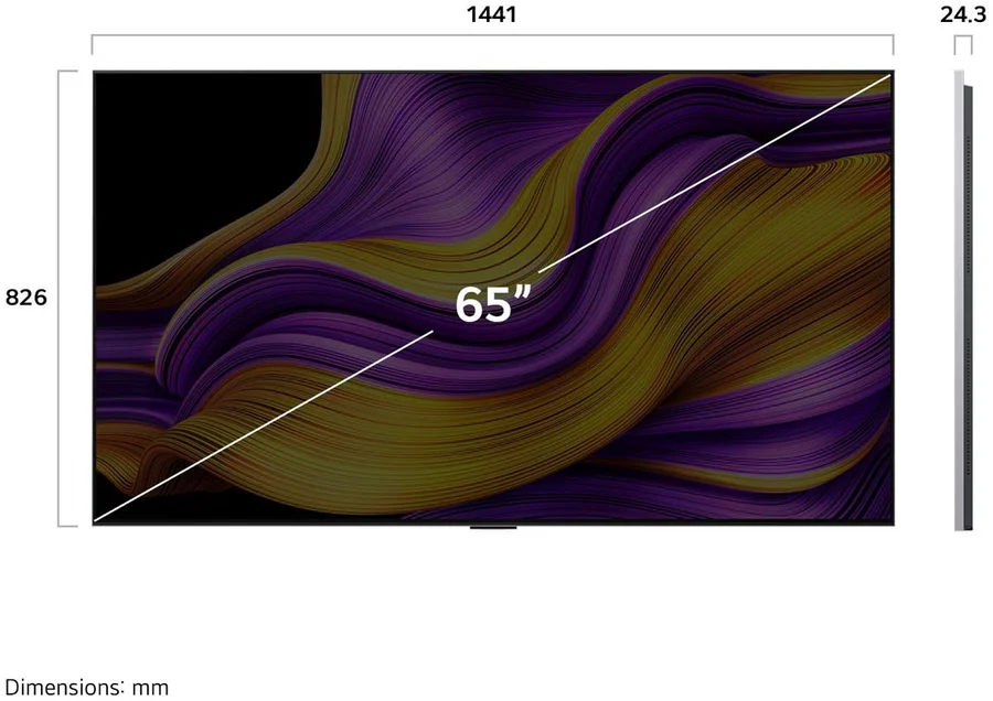 Смарт-телевизор LG OLED65G56LA OLED evo AI 4K