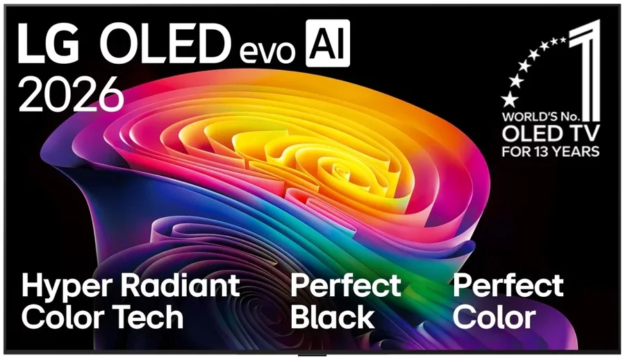 טלוויזיה חכמה LG OLED77C66LA OLED evo AI 4K