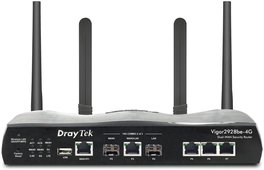 VPN-маршрутизатор DrayTek Vigor2928be-4G