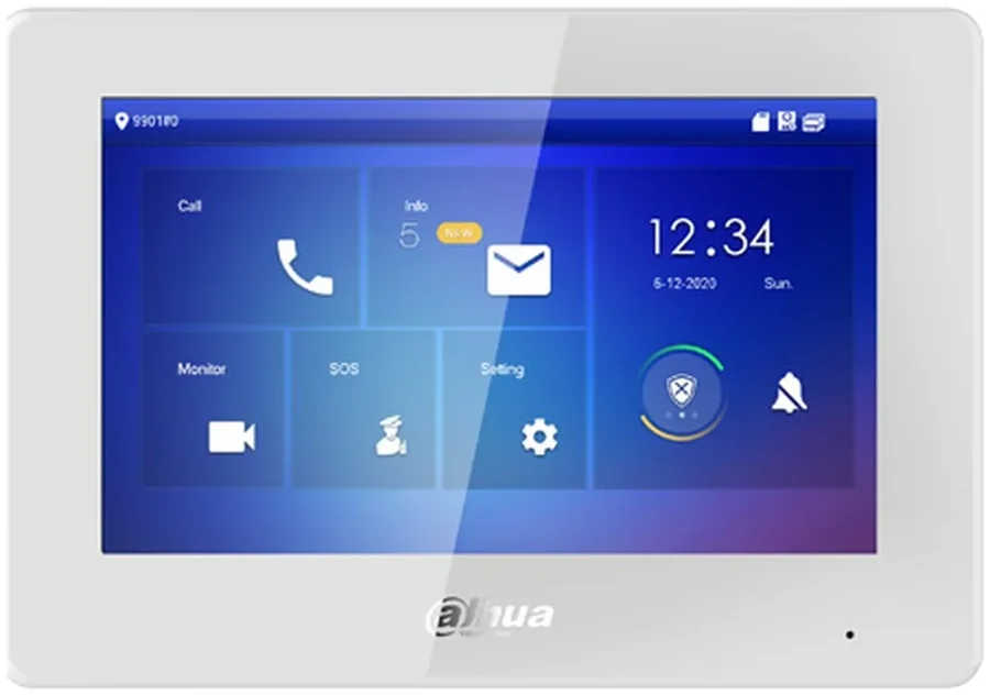 מסך אינטרקום IP Dahua VTH5421HW לבן