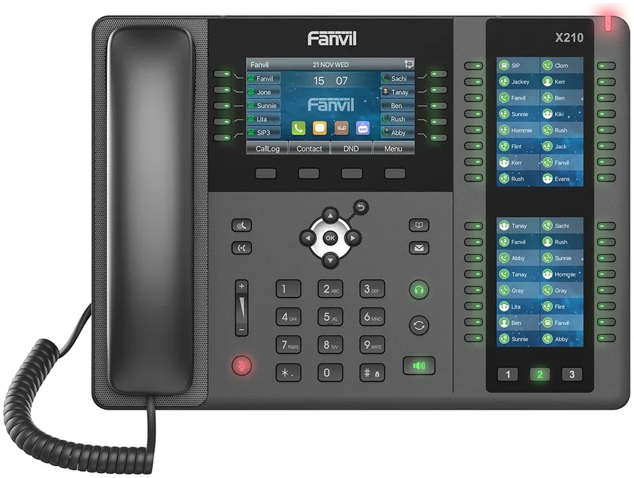 טלפון IP Fanvil X210