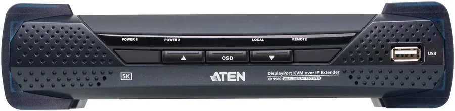 ATEN KX9980R 5K DisplayPort Dual Display KVM over IP Receiver
