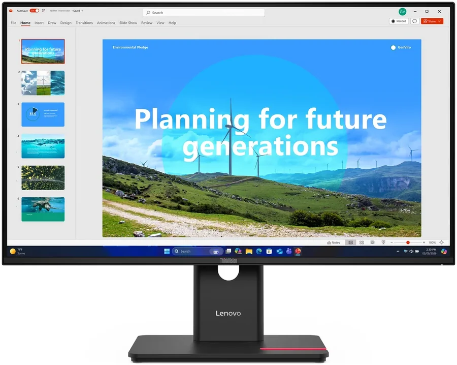 מסך מחשב Lenovo ThinkVision T27D-40