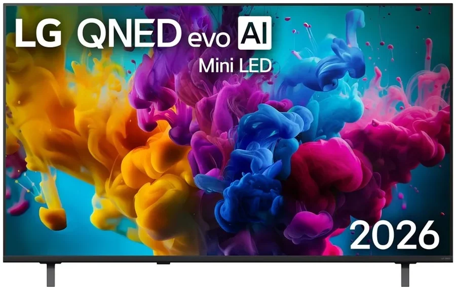 טלוויזיה חכמה LG 55QNED8MB6T QNED evo Mini LED AI 4K