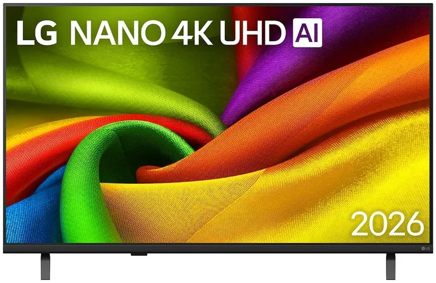 טלוויזיה חכמה LG 43NU830B6LA NANO UHD AI 4K