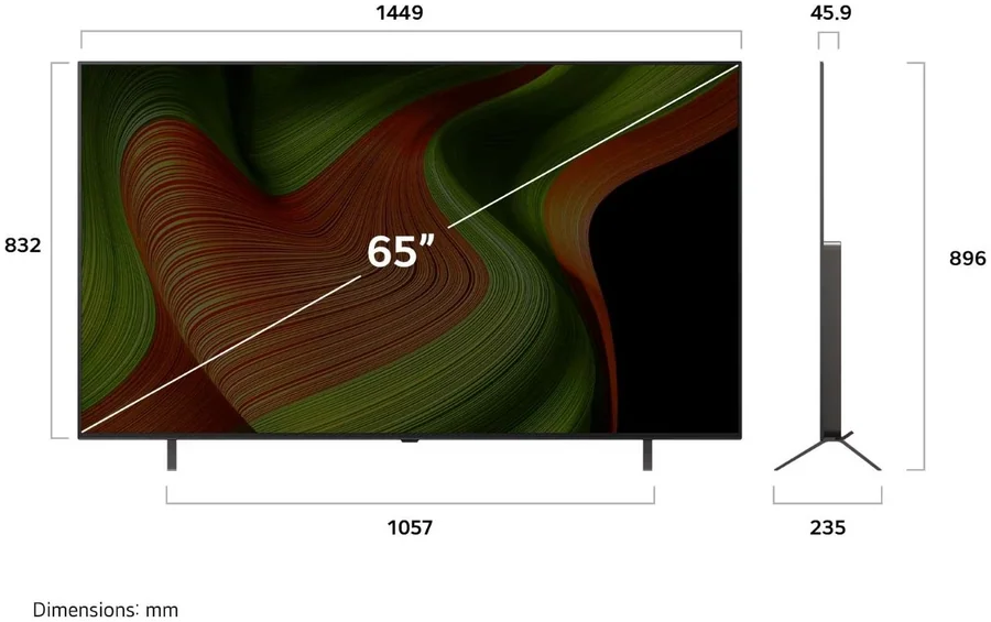 Смарт-телевизор LG OLED65B56LA OLED B5 4K