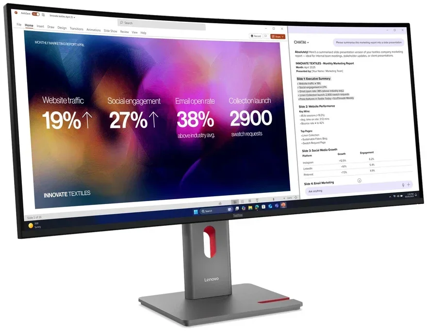 Монитор Lenovo ThinkVision P40WD-40