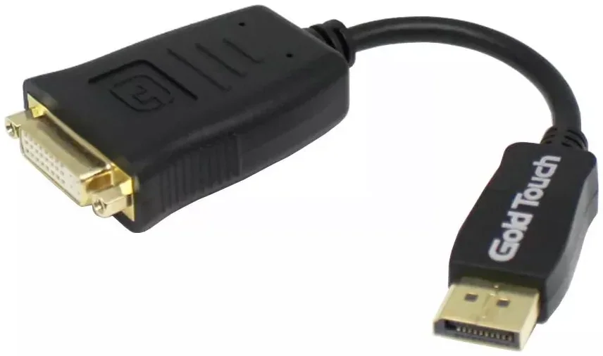 Gold Touch Active DP To DVI Adapter 4K@30Hz