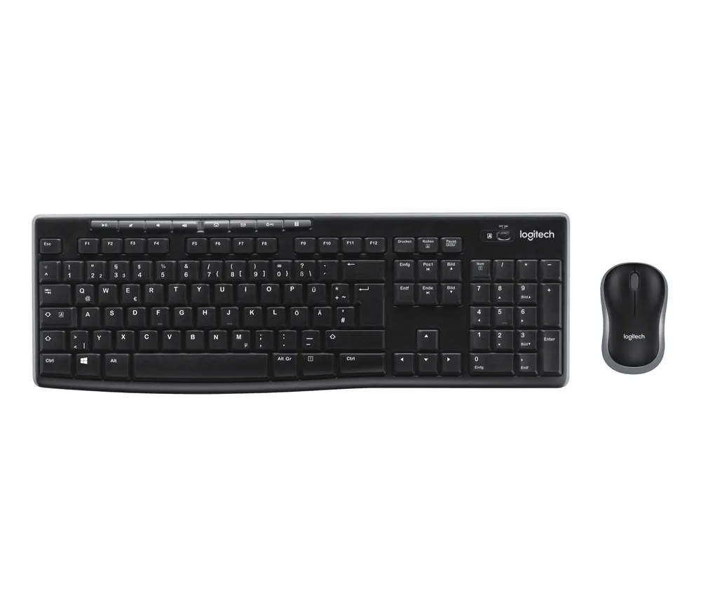 Logitech MK270 Wireless Keyboard and Mouse Combo, Black – more details