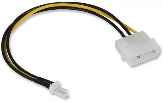 מתאם Gold Touch 4Pin Molex Male to 3Pin FAN