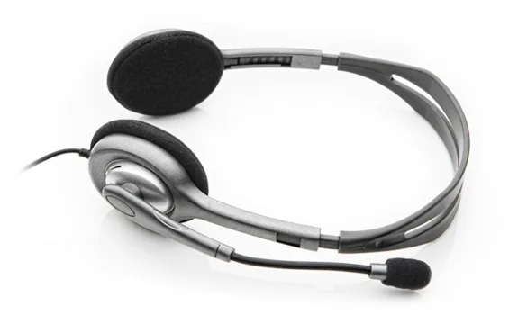 Logitech H110 — אוזניות חוטיות עם מיקרופון – מבט נוסף