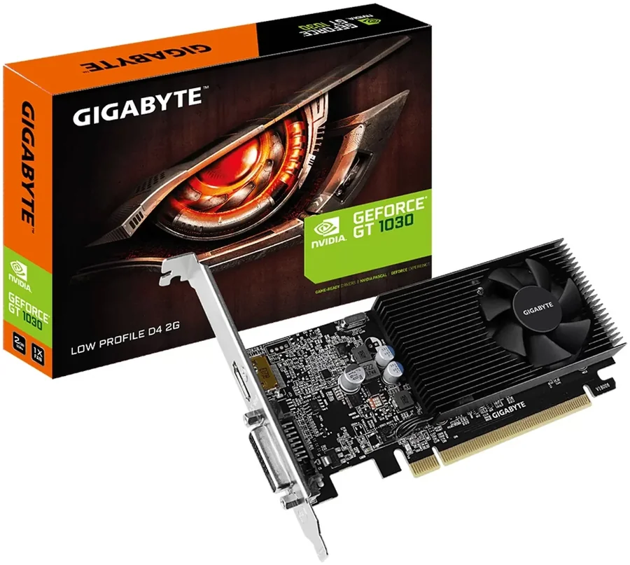 כרטיס מסך Gigabyte GT 1030 Low Profile D4 2G