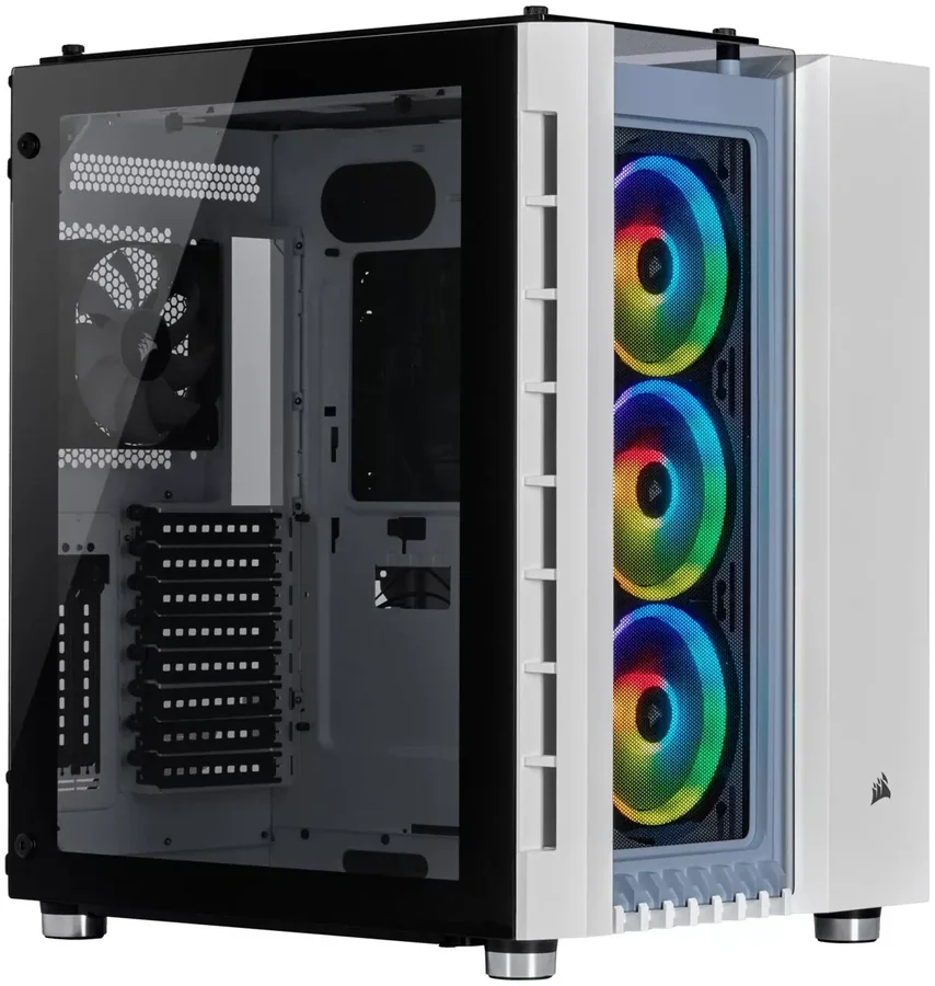 מארז Corsair Crystal Series 680X RGB לבן