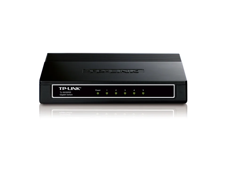 מתג שולחני TP-Link TL-SG1005D 5 יציאות
