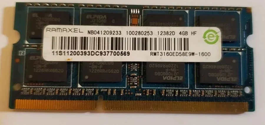 Память SODIMM Ramaxel RMT3160ED58E9W-1600