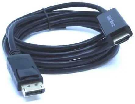 כבל מסך Gold Touch DisplayPort To HDMI 1.8m