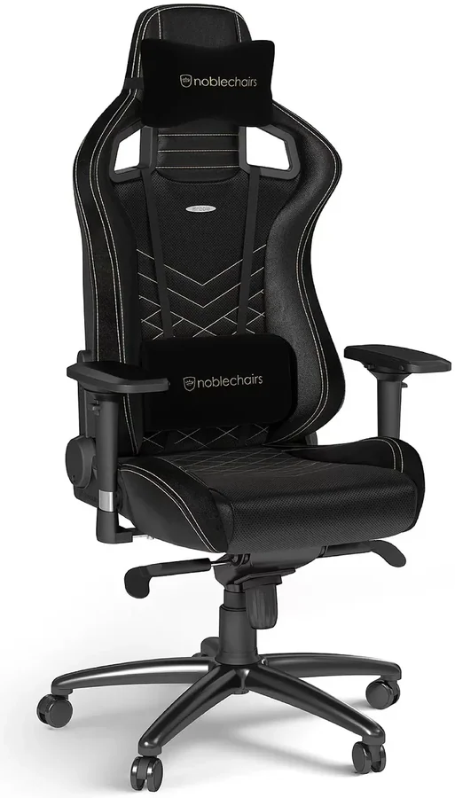 Noblechairs EPIC Black/Gold Gaming Chair