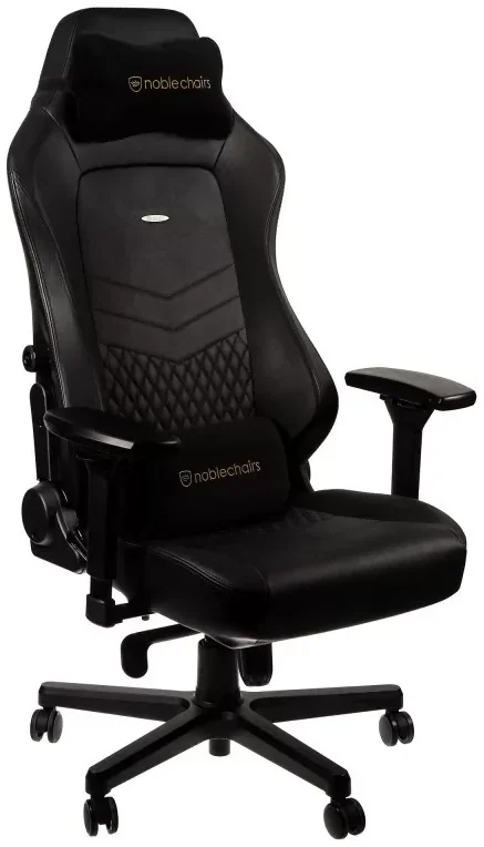 Noblechairs HERO Real Leather Black Gaming Chair