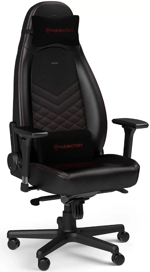 כיסא גיימינג Noblechairs ICON שחור, אדום