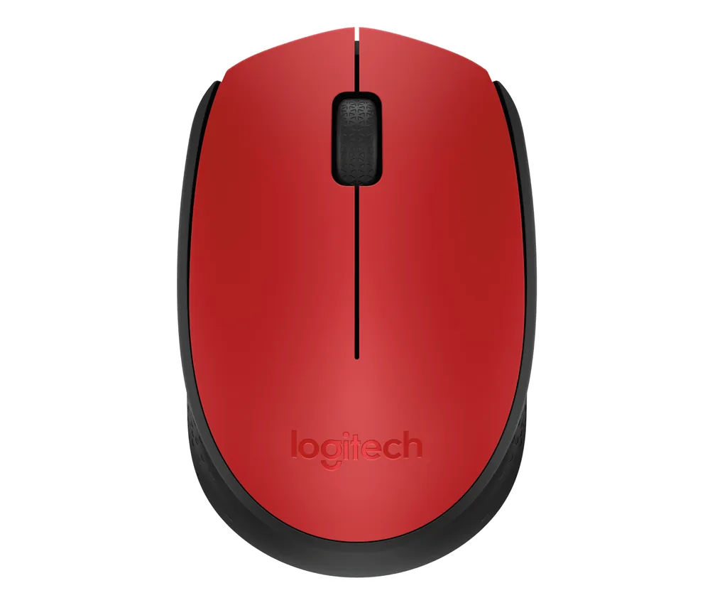 Беспроводная мышь Logitech M171 красная
