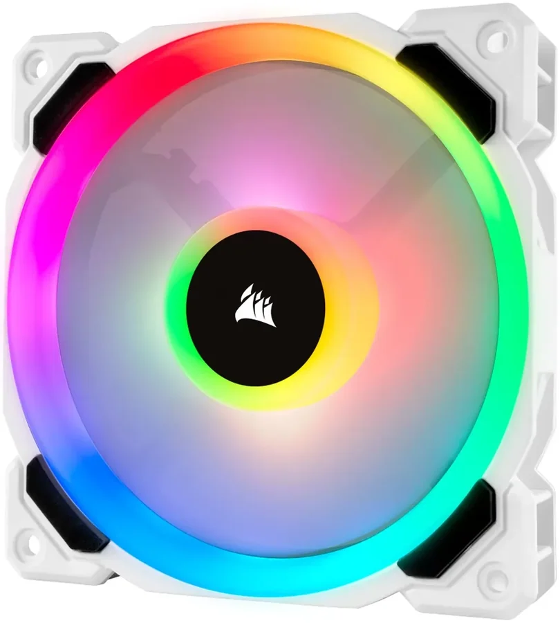 Corsair LL120 RGB Dual Light Loop White Case Fan