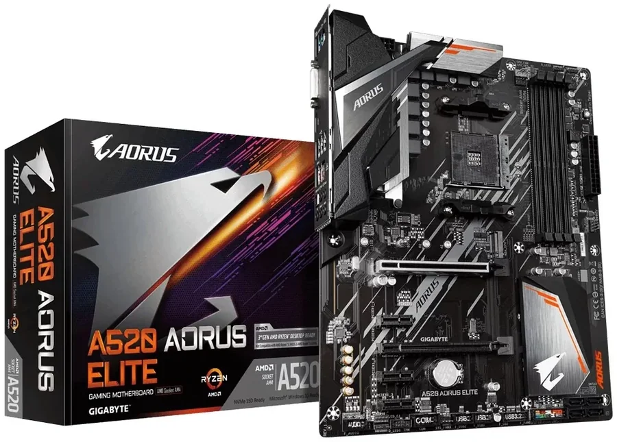 לוח אם Gigabyte A520 AORUS ELITE
