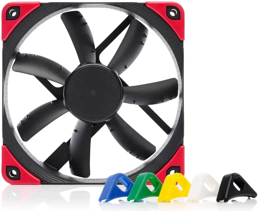 Корпусной вентилятор Noctua NF-S12A PWM chromax.black.swap