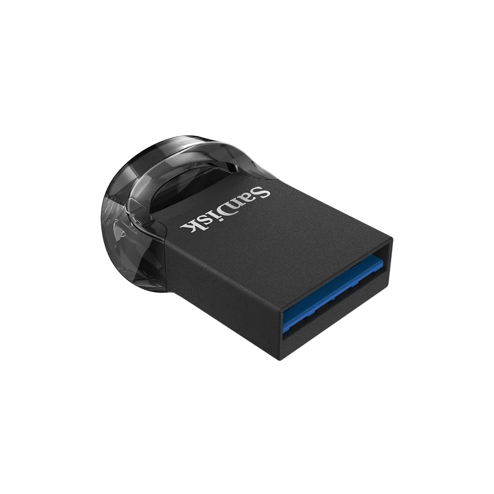 Sandisk Ultra Fit 64GB Flash Drive – Black – Another View
